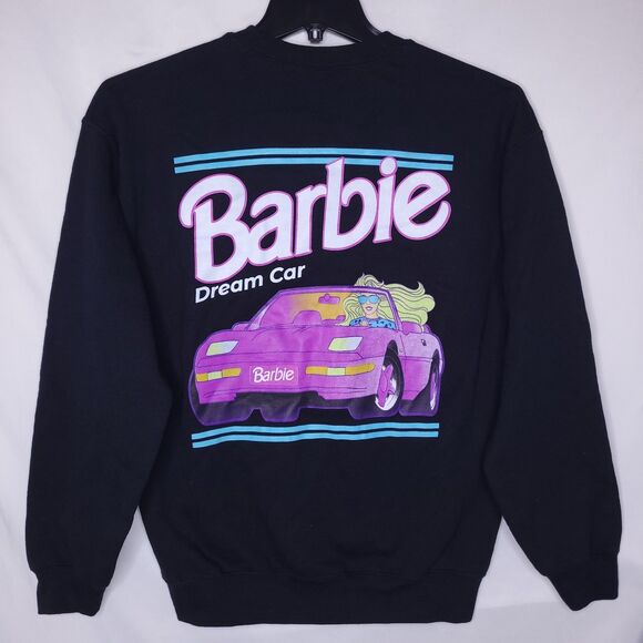 Barbie Tops - Barbie Dream Car Sweatshirt Womens Medium Black Fleece